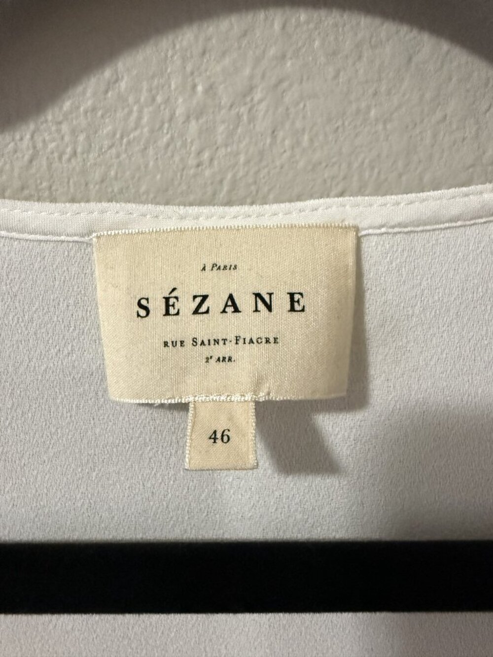 Sezane Sylla Blouse white ecru - Picture 2 of 4